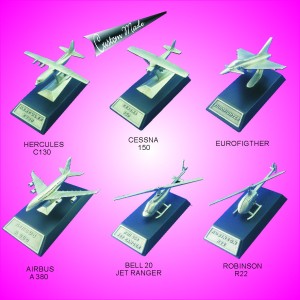 Aircraft / Airplane Pewter Models